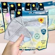 SHIP HCM HOẢ TỐC 2H]Khẩu trang 5D KENKO kháng khuẩn, khẩu trang KENKO 5D màu trắng dành cho người lớn