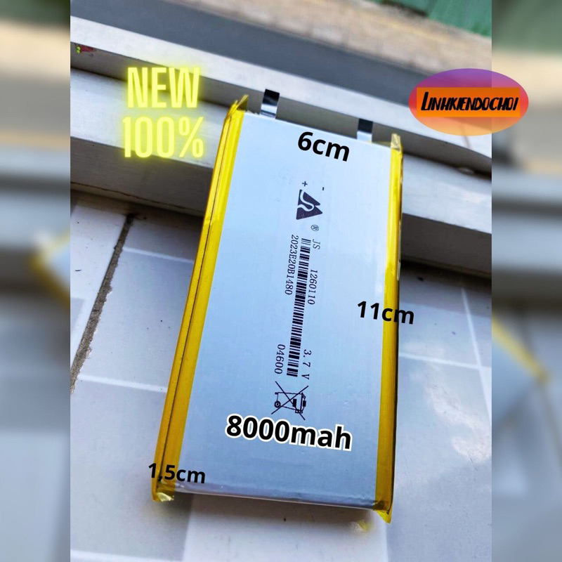 Pin lipo dung lượng 8000mah nguyên khối mới 100% | Shopee Việt Nam