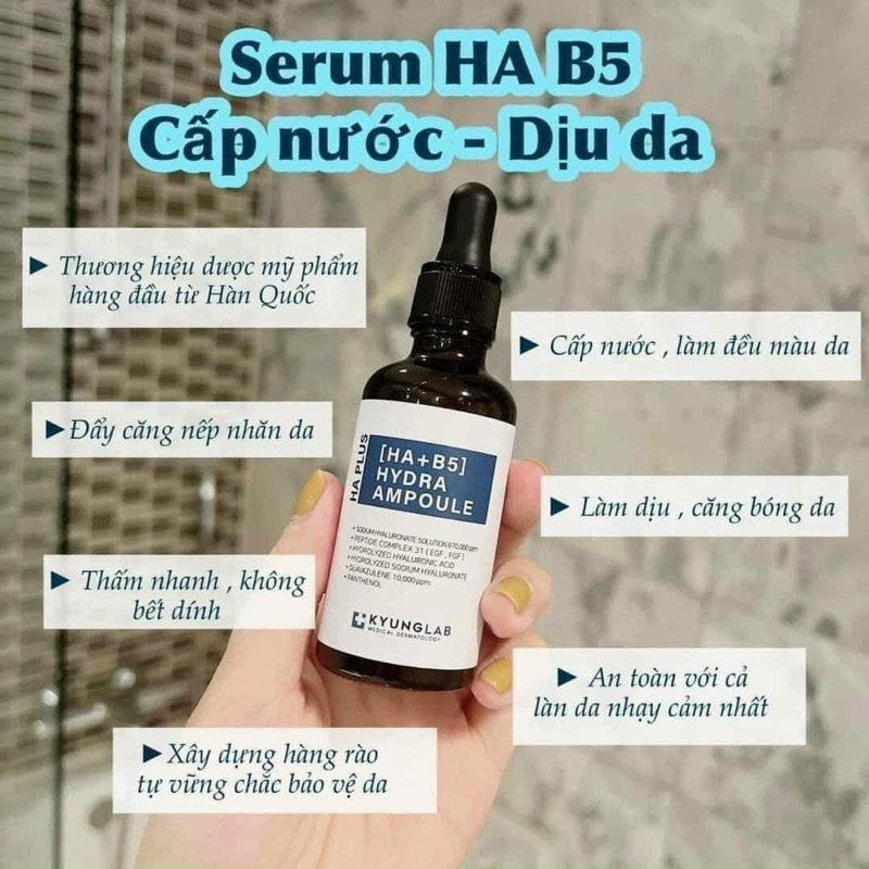 Serum HA + B5 Kyung Lab Shopee Việt Nam