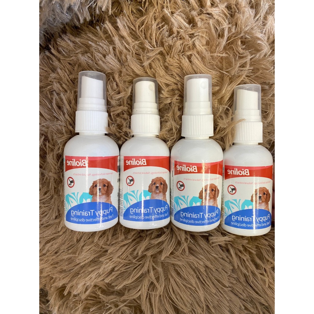 Lọ dung dịch xịt hướng dẫn chó đi vệ sinh đúng cách chai 50ml, hướng dẫn đi vệ sinh cho thú cưng