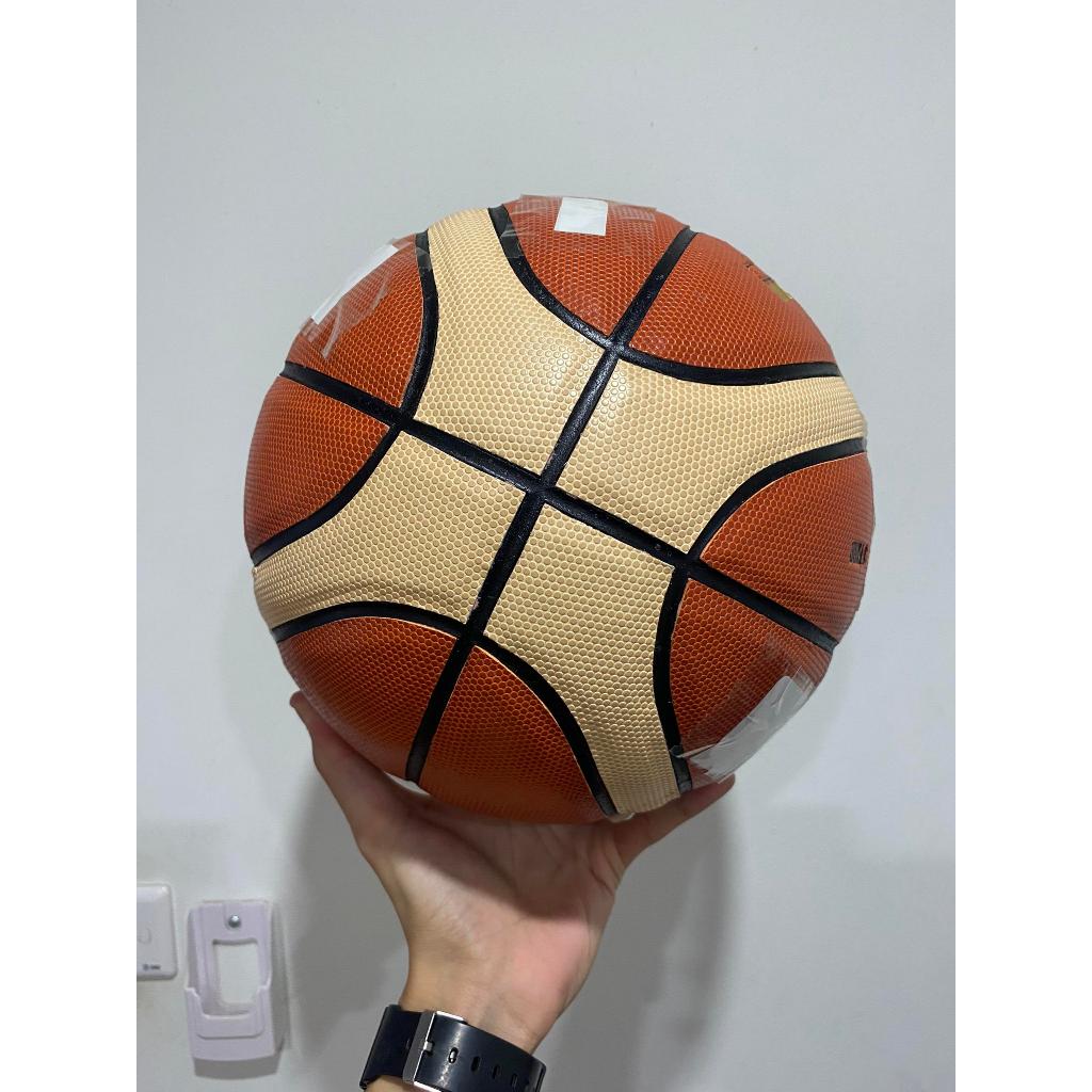 Bóng rổ Molten FIBA GG7X size 7 da PU chơi indoor outdoor TẶNG kim bơm + túi lưới banh đẹp bền bám tay tốt