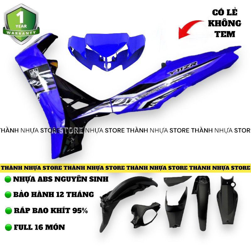 Dàn áo Sirius Xanh Đen Y11ZR (Xem mô tả)