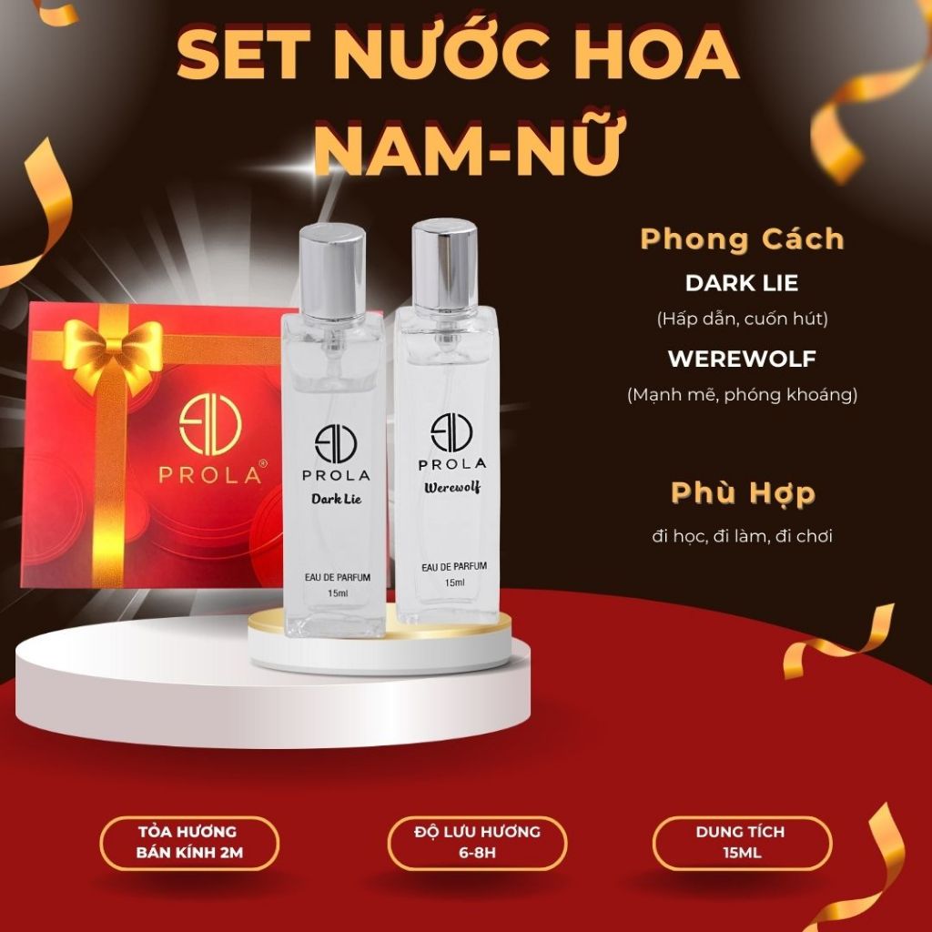 Ảnh Nước hoa nam PROLA Werewolf nam tính, mạnh mẽ, phóng khoáng thích hợp đi làm, đi hẹn hò PL16 15ml 3