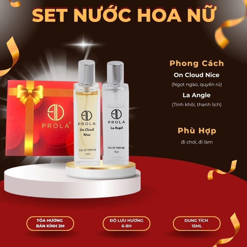 Ảnh Nước hoa nữ PROLA lưu hương lâu, ngọt ngào, quyến rũ thích hợp đi làm, đi học, đi hẹn hò - 15ml 3