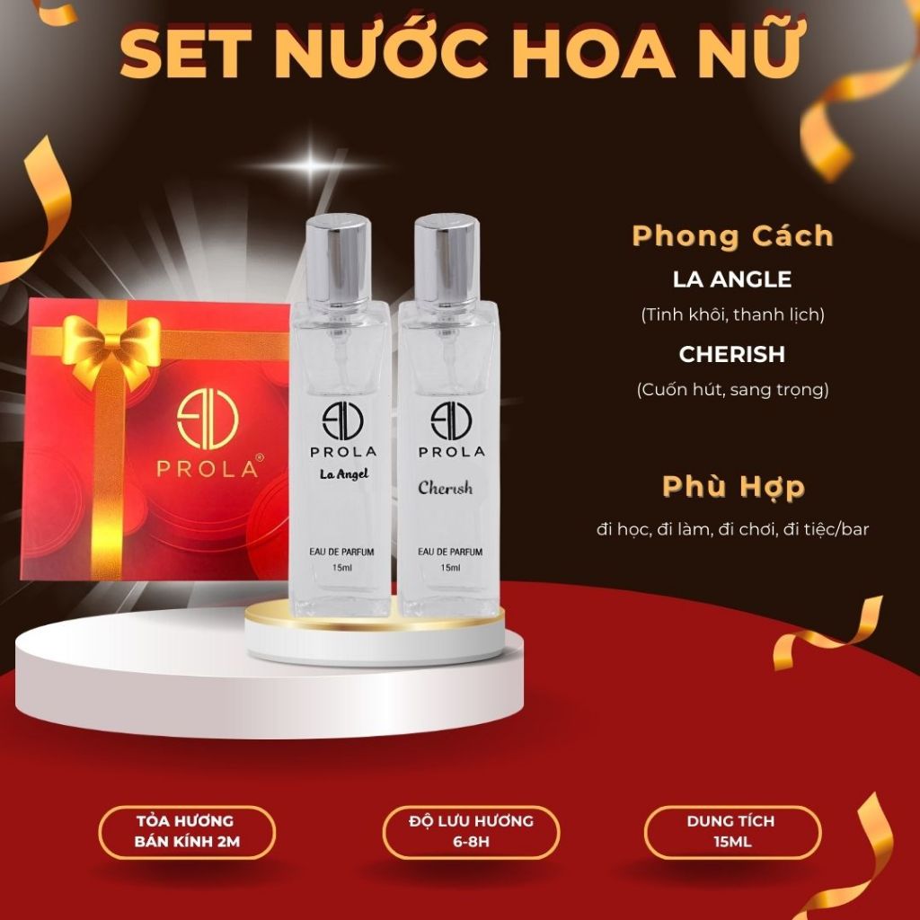 Ảnh Nước Hoa Nữ PROLA Cherish Ngọt thanh, cuốn hút - 15ml dạng xịt 2