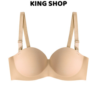 Áo ngực nữ không gọng mút dày 2cm đúc su mềm mịn mút bàn tay thông hơi King Shop A-820