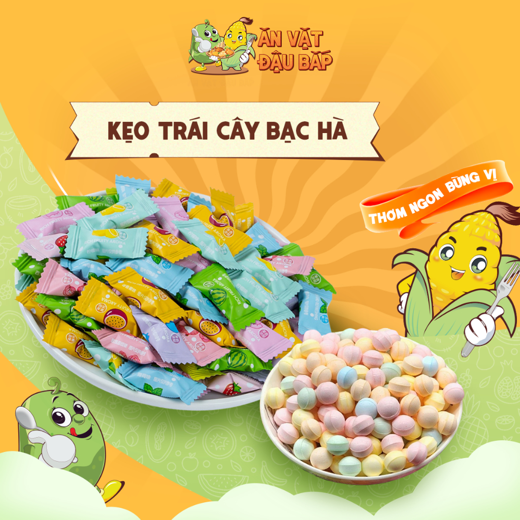 Kẹo Trái Cây Bạc Hà