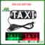 Đèn Led Chữ TAXI Thay Đổi 2 Màu, Đèn Báo Chữ TAXI Gắn Kính Lái Ô Tô - An Bình Auto
