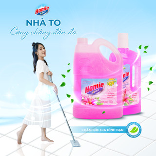 Nước Lau Sàn HOMIE EXPERT Hương Lily