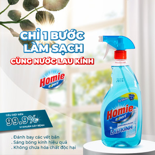Nước lau kính HOMIE EXPERT 580ml