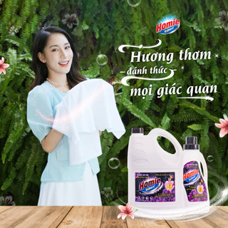 Nước xả vải HOMIE EXPERT Hương Nước Hoa 3.5kg