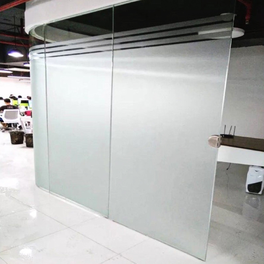 Giấy dán kính mờ khổ 1.2m , Decal kính mờ rẻ đẹp cho văn phòng cửa hàng ...