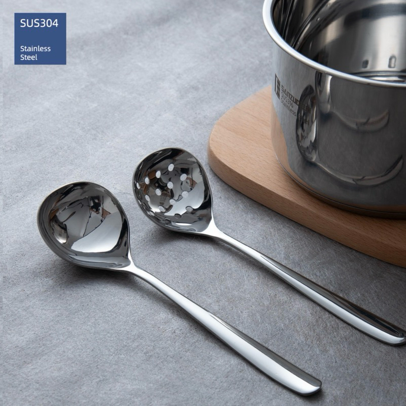 Ảnh Muôi inox 304 cao cấp Yeahcook, Sử dụng trong nhà bếp bàn ăn 1