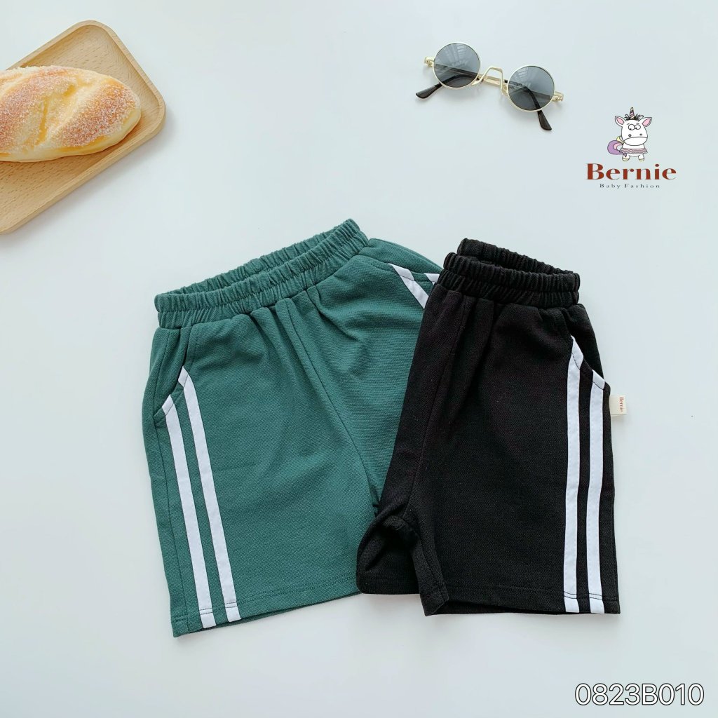 Bộ polo cộc tay in hoạ tiết số 85, bộ polo cộc thể thao khoẻ khoắn cho bé