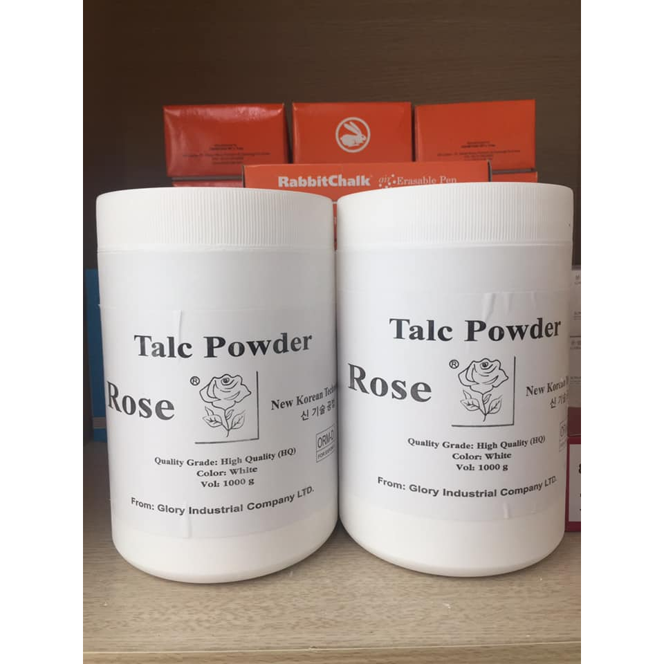 Phấn bột, phấn rôm hoa hồng rose, Talc Powder - lấy dấu trong ngành may ...