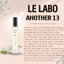 Le LaBo Another 13 Eau de Parfum -Phong cách : Sang trọng, Tinh tế, Nổi bật