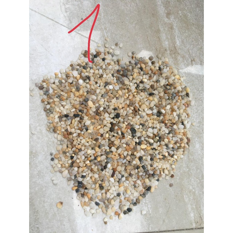 [ Túi 1kg] Sỏi Cát Trang trí Bể Cá và Tiểu Cảnh đủ cỡ - Trang trí hồ Cá