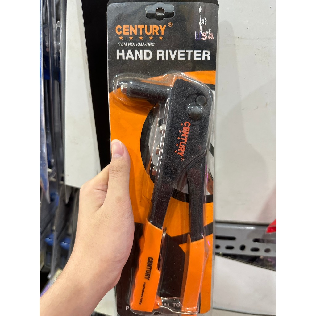 Kìm | Kềm rút dinh rive cao cấp thương hiệu Century màu cam phối đen