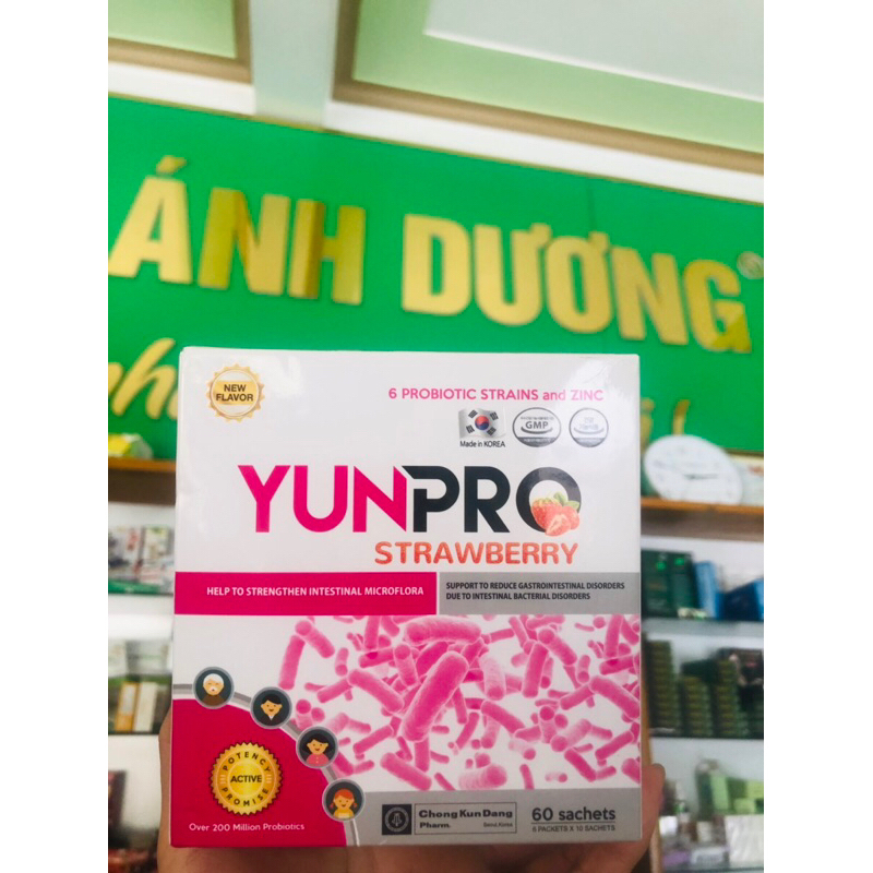 Men vi sinh bổ sung lợi khuẩn YUNPRO HÀN QUỐC(Chống táo bón,tiêu chảy ...
