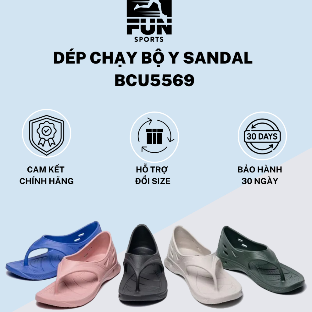 Dép Chạy Bộ Ysandal Chính Hãng B&M Đài Loan