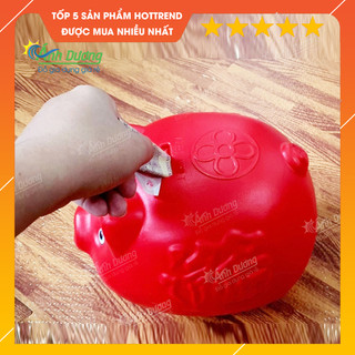Heo lợn nhựa tiết kiệm giúp bé giữ tiền ngày tết