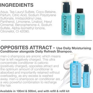 Dầu gội siêu đậm đặc Men-U Daily Refresh Shampoo