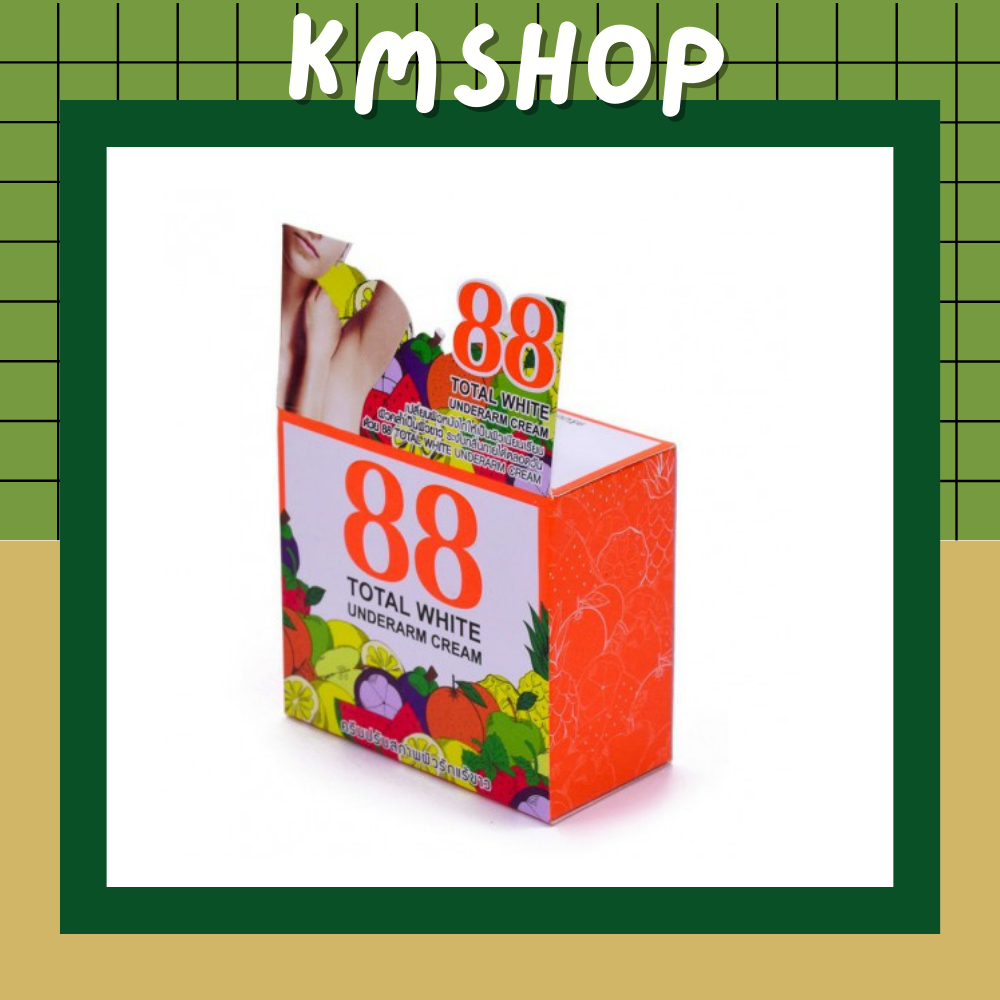 Kem giảm thâm nách, giảm thâm bikini total white 88 thái lan 35g