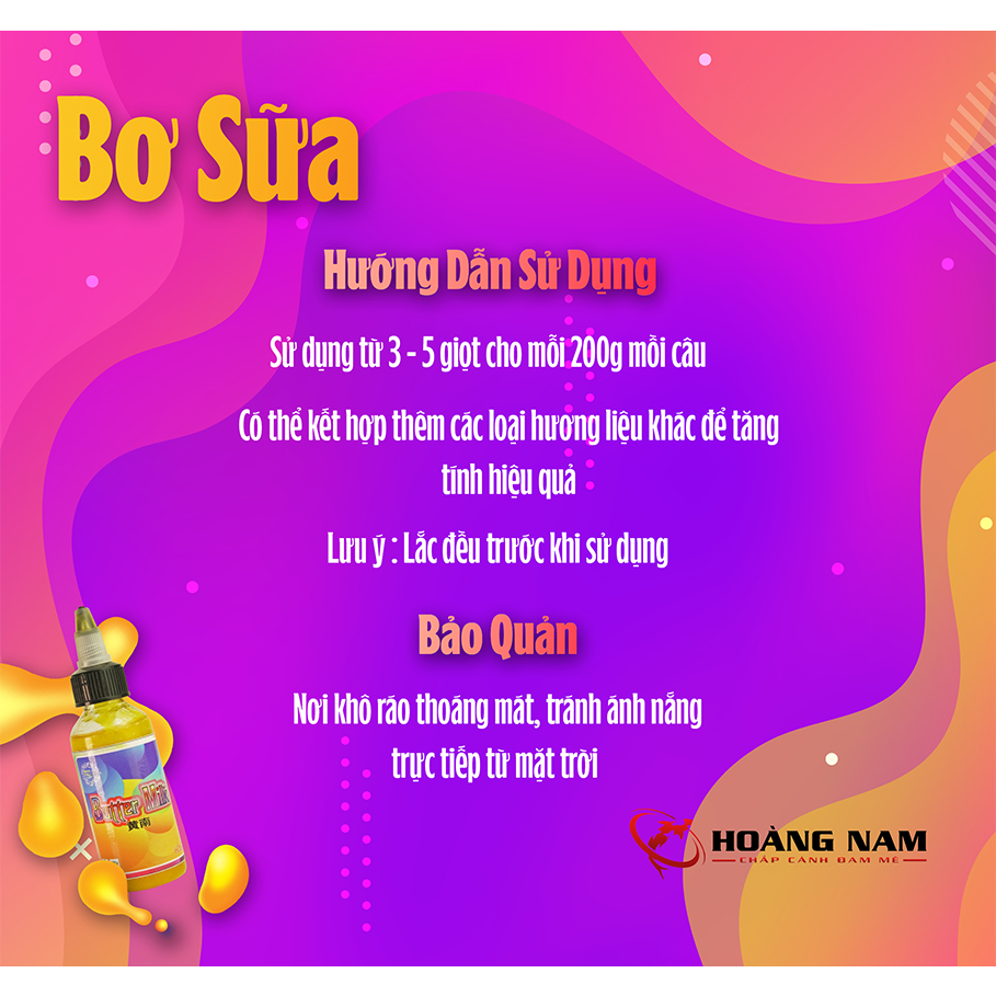 Hương Liệu Bơ Sữa - Hoàng Nam