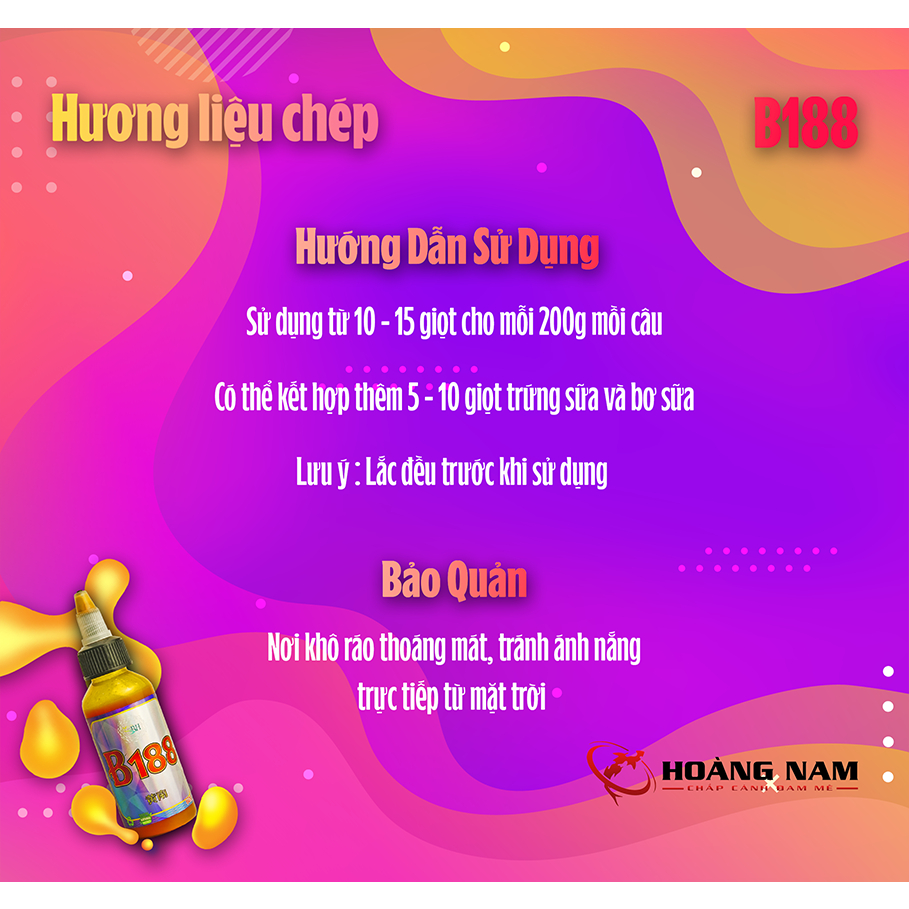 Hương Liệu Cá Chép B188