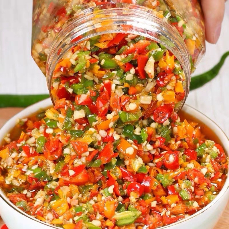 Ớt chưng Hồ Nam hũ 280gr ăn kèm cơm,cháo, bún.