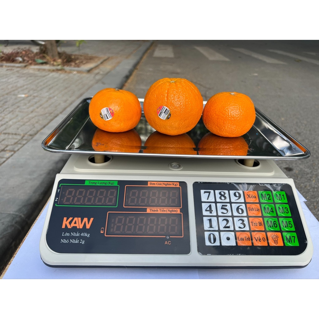 Cân điện tử tính tiền 40kg KAW K450, cân chống nước, tốc độ xử lý nhanh, bảo hành chính hãng