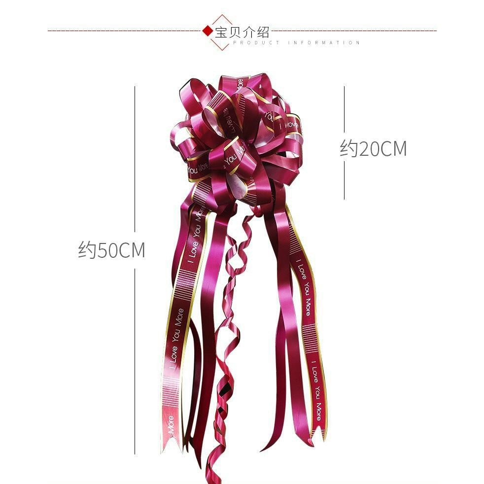 Combo 10 nơ rút tú cầu, nơ rút trang trí loại lớn | Shopee Việt Nam