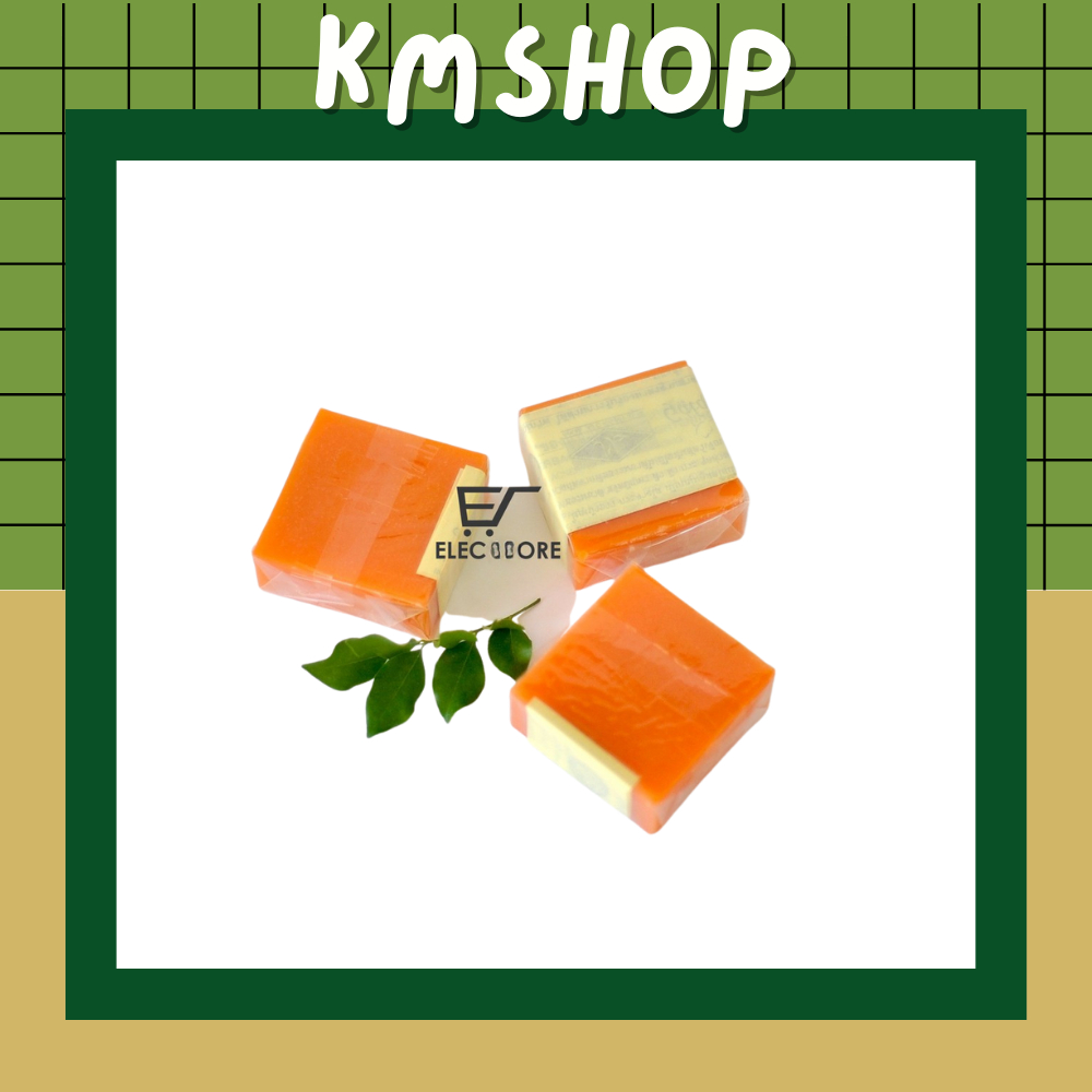 Xà Phòng Cam Nghệ&nbsp;Orange Natural Soap Thái Lan 65gr