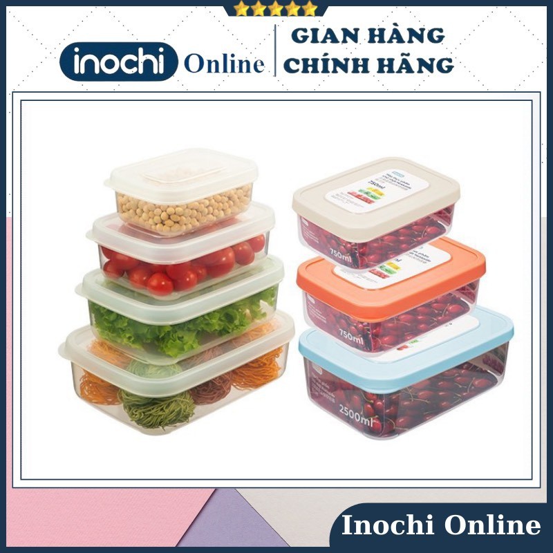 Hộp Đựng Thực Phẩm Nhựa INOCHI HOKKAIDO Chữ Nhật Giữ Nhiệt Trong Tủ ...