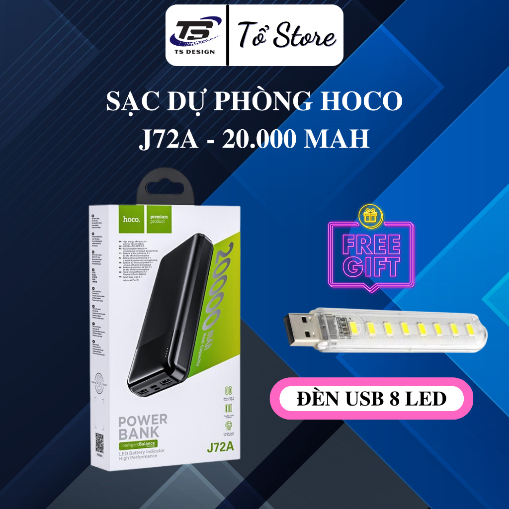 Pin Sạc Dự Phòng Hoco J72A 20000mAh | Shopee Việt Nam