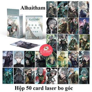 [hàng sẵn] Con khô chuột Alhaitham / Genshin 20-25cm/ khô trừu tượng khô mực ngộ nghĩnh - Hộp card lazer 50 tấm lomocard
