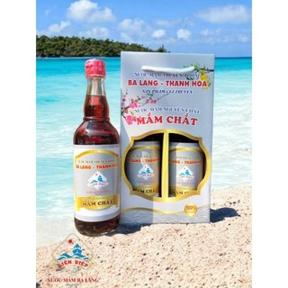 NƯỚC MẮM CỐT CHẮT 2 CHAI THUỶ TINH 500ML 35N