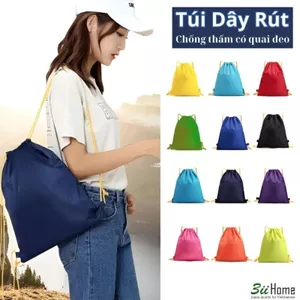 Túi Dây Rút 3II HOME Túi Đeo Dây Rút Khóa Miệng Vải Trượt Nước Chống Thấm Đa Năng Tiện Lợi Gọn Nhẹ