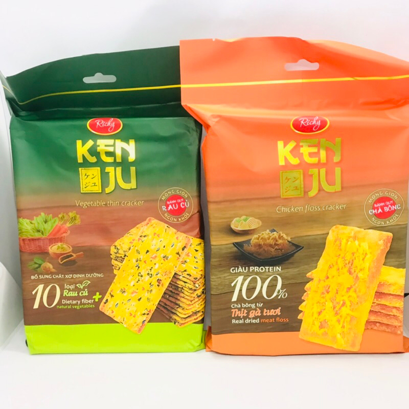 Bánh Richy Kenju Quy Rau Củ Vegettable (gói 192g) | Shopee Việt Nam