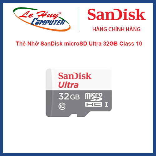 SanDisk Scheda Di Memoria Microsdhc Ultra Android Di Classe 10 ( Ricondizionata) 64 GB