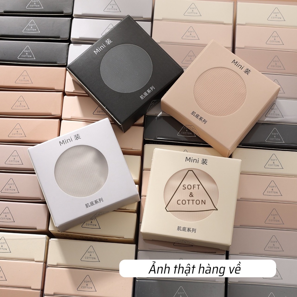 Sét 6 quần lót su thạch, Quần su thạch tàng hình kháng khuẩn