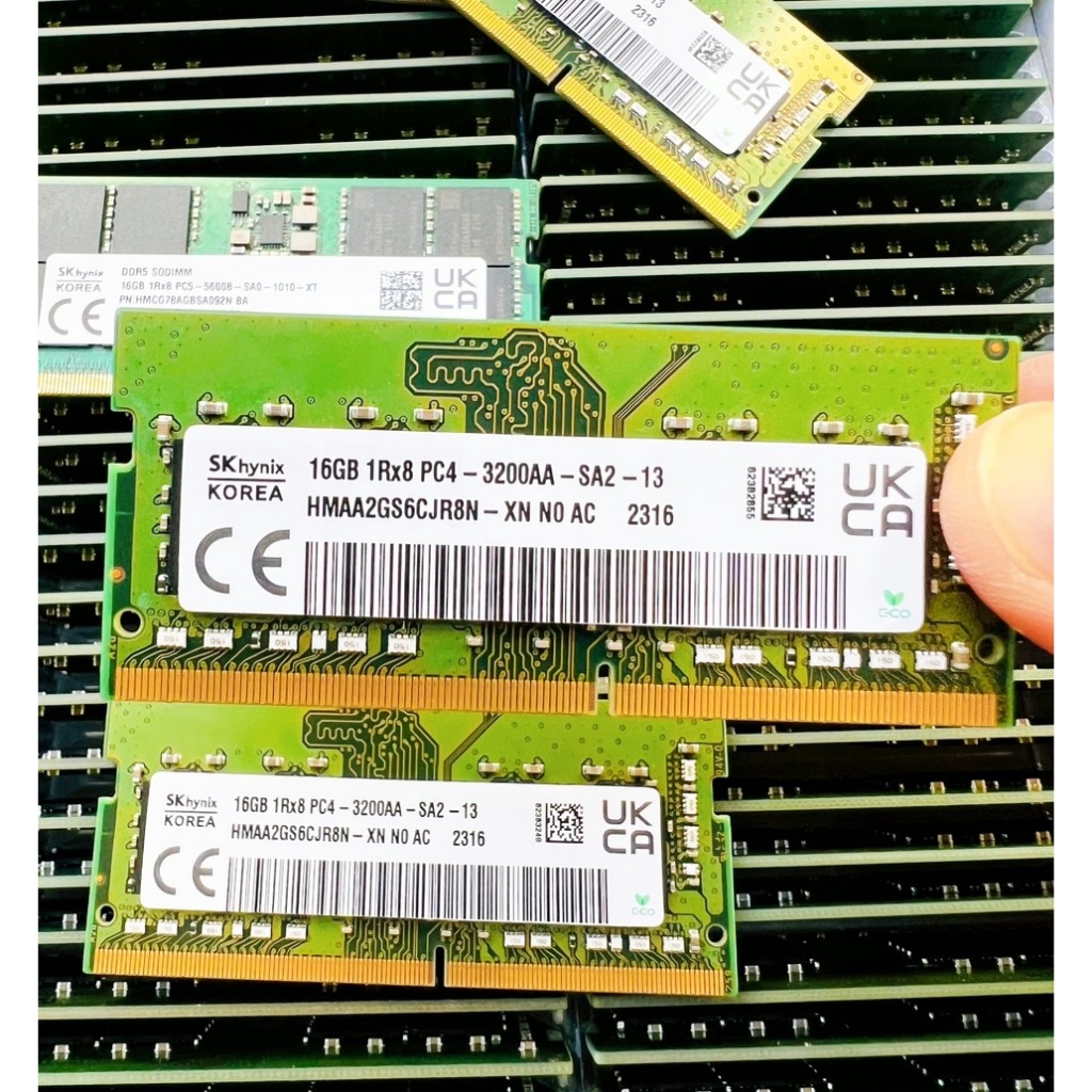 RAM DDR4 16GB Notebook Modulo RAM SK Hynix DDR4 16GB 3200MHz CL19 SO-DIMM Per Laptop E PC Portatili Modulo Ram 16gb Pc4-25600 Cl19 - Foto 14