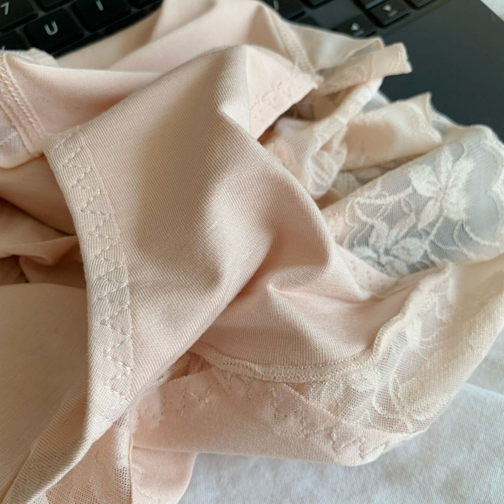 Quần lót cạp cao 299, Quần lót cạp cao chất cotton lạnh phối ren cao cấp 299