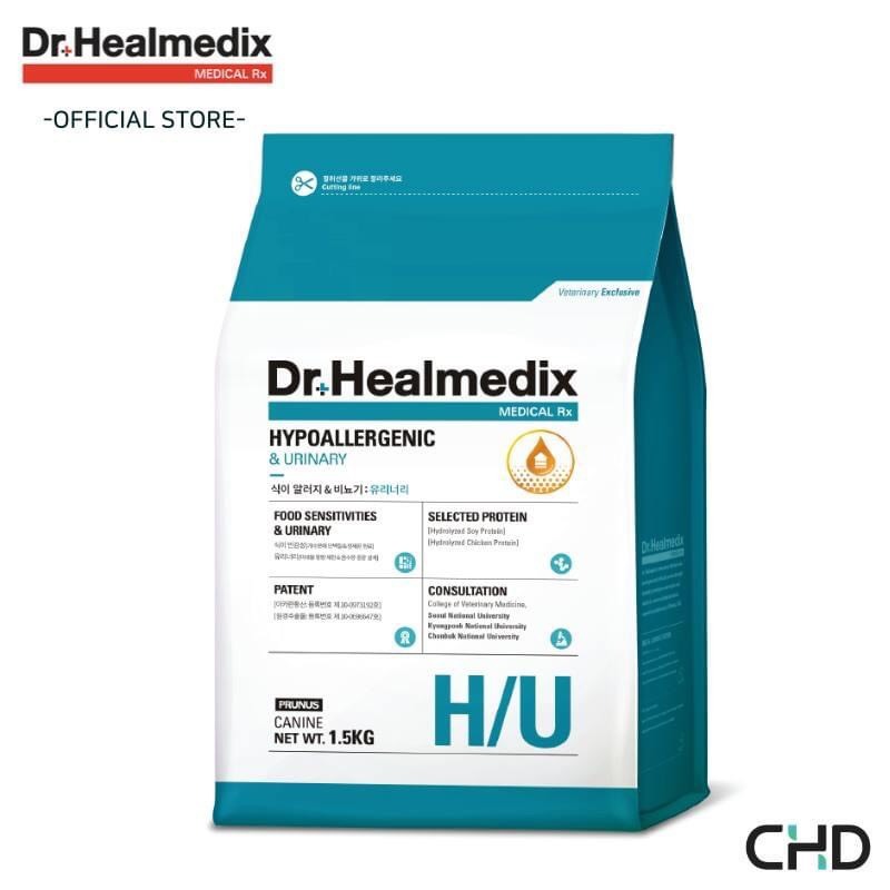 HẠT DR.HEALMEDIX URINARY CANINE CAO CẤP NGĂN NGỪA BỆNH TIẾT NIỆU CHO CHÓ 1.5KG