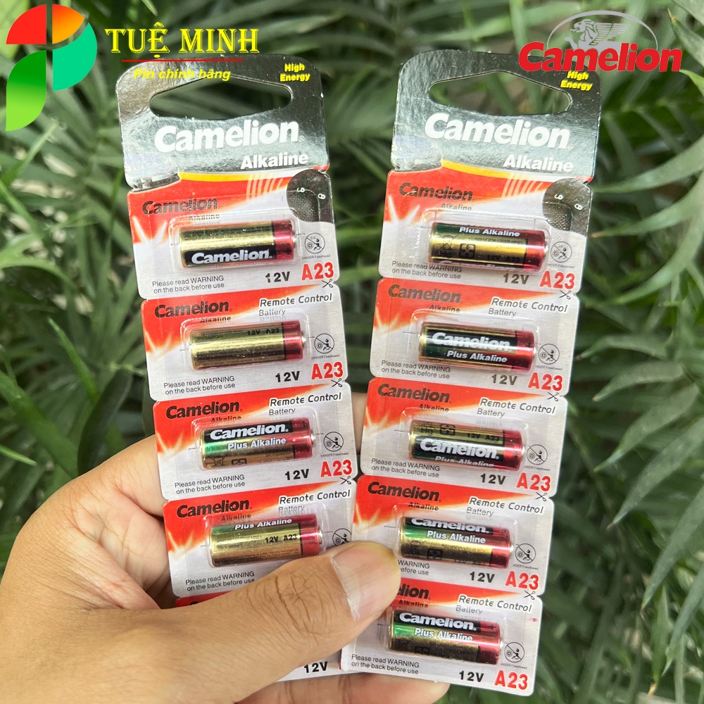 ( Vỉ 5 Viên ) Pin Camelion A23, A27 12V Alkaline, Pin cửa cuốn, pin ...
