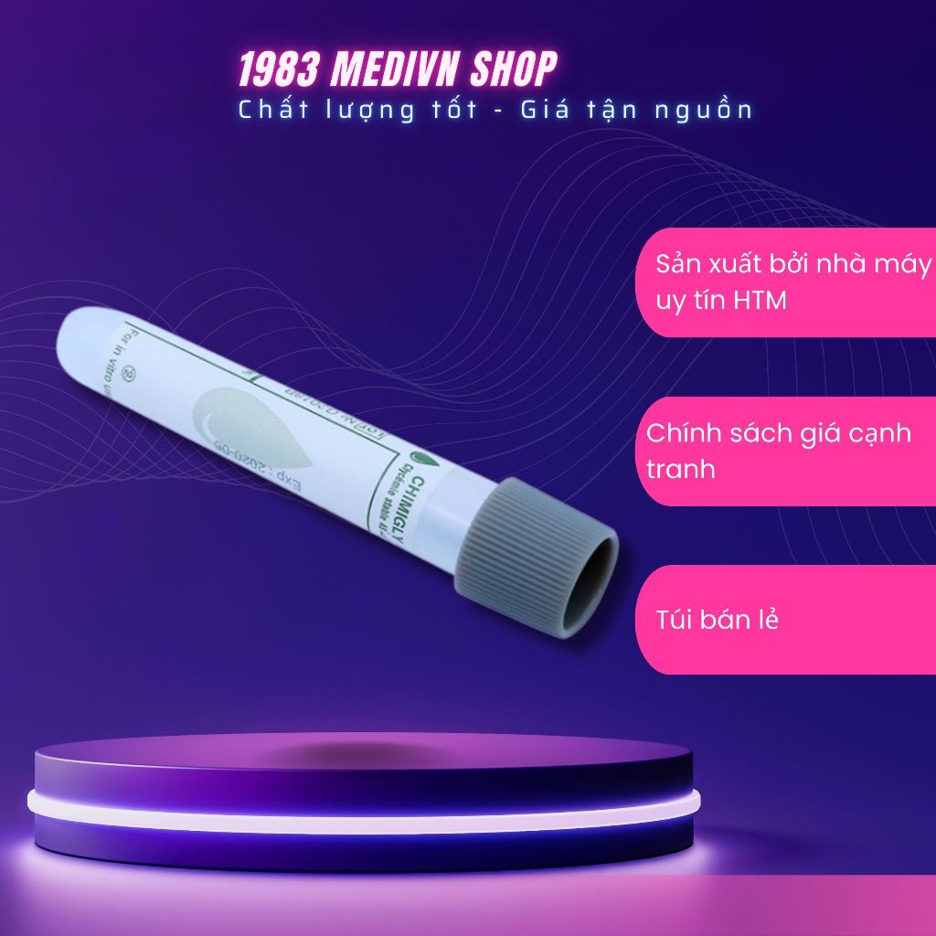 Ống nghiệm CHIMIGLY Túi 10 cái HTM VMA | Shopee Việt Nam