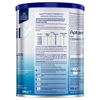 Sữa Aptamil New Zealand Synbiotic Độc Quyền Tăng Đề Kháng Phát Triển Trí Não Vị Nhạt Thanh Mát