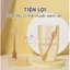 Set Rơ Lưỡi & Bàn Chải Silicon Cho Bé Sơ Sinh IQKAO, Bộ Vệ Sinh Miệng 0–18 Tháng Tuổi, Silicone Siêu Mềm, An Toàn