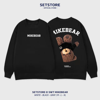 Áo Sweater Nam Nữ Trơn Form Rộng Nỉ Bông Cotton Unisex, Áo Khoác Hoodie Basic Tee Oversize Trend Thu Đông 2023- Mikebear