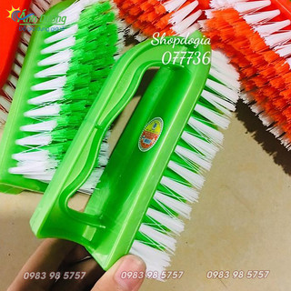 Bàn chải nhựa cầm tay giặt quần áo - chà cọ vệ sinh Việt Nhật